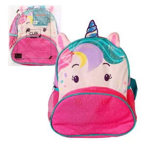 Mochila Infantil Escolar e Passeio Com Alça Unicórnio 3D