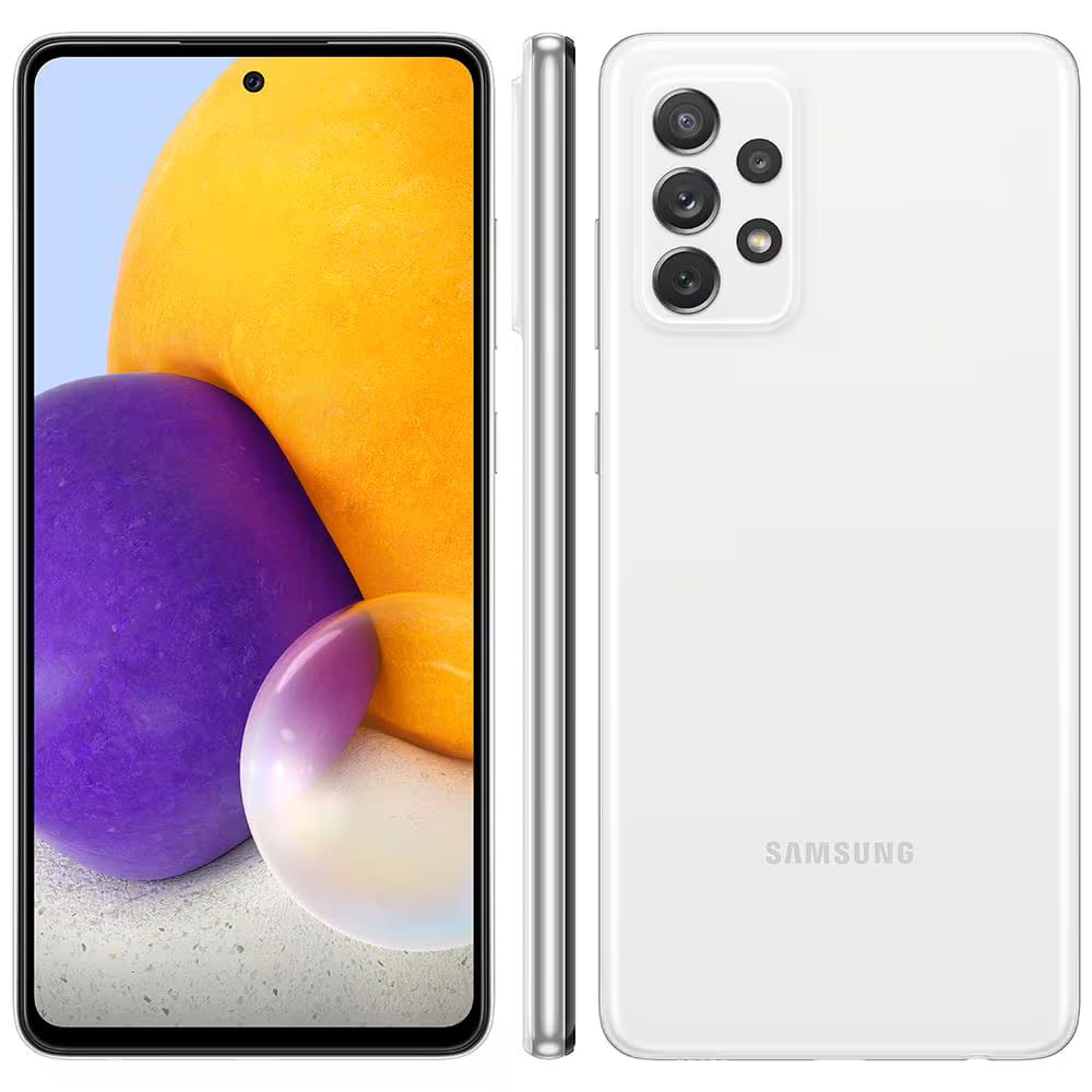 REEMBALADO: Samsung Galaxy A72 128GB, 6GB de RAM, Branco