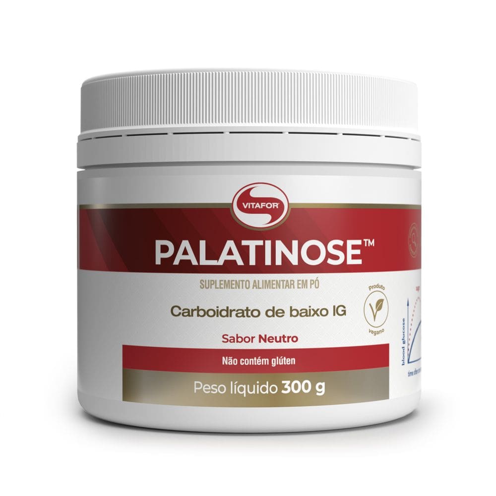 Carboidrato de Baixo IG Palatinose (300g) Vitafor