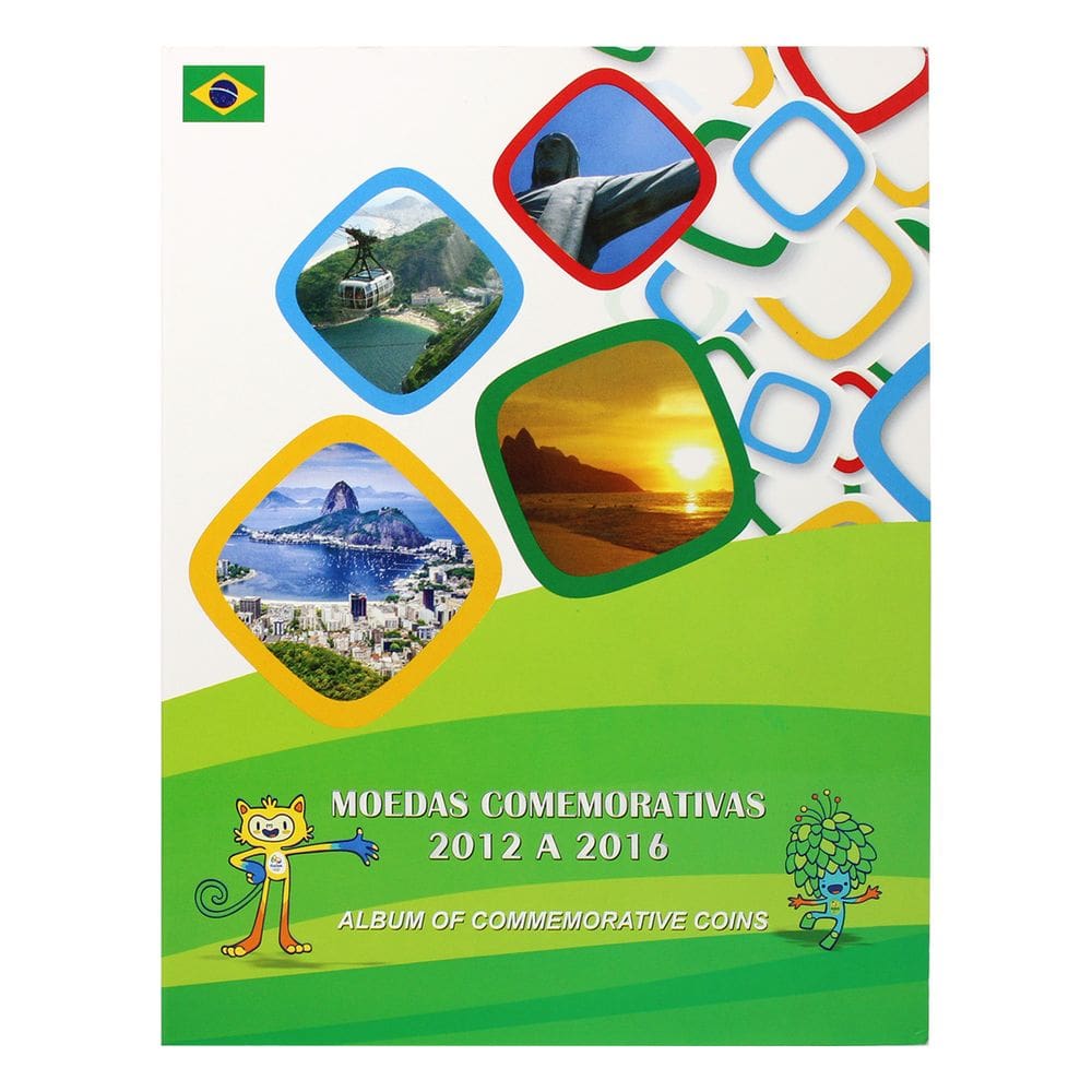 Álbum Para moedas olimpicas rio 2016