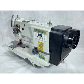 Reta 2 Agulhas 750W-Couro Direc Drive Transporte Triplo -