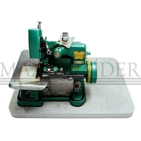 Overlock Chinezinha, costura e corta+BASE de Madeira+motor