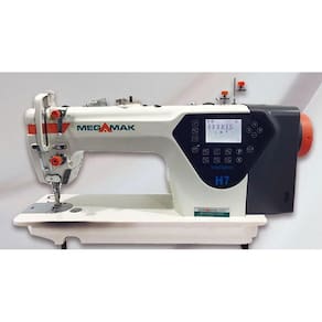 Máquina Reta Eletrônica Corte De Linha  Megamak MK-H7-220V