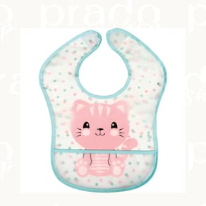 Babador Buba  Com Bolso Gatinho