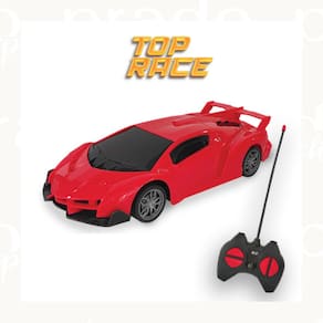 Top Race Carrinho de Controle Remoto Cor:Vermelho