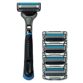 Aparelho de barbear Dr Jones Razor 4 + 4 Recargas