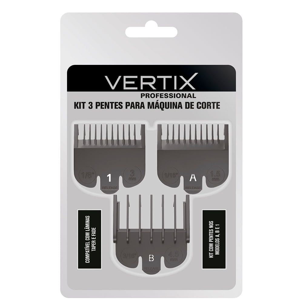 Kit Pentes de Altura 3 Peças Vertix