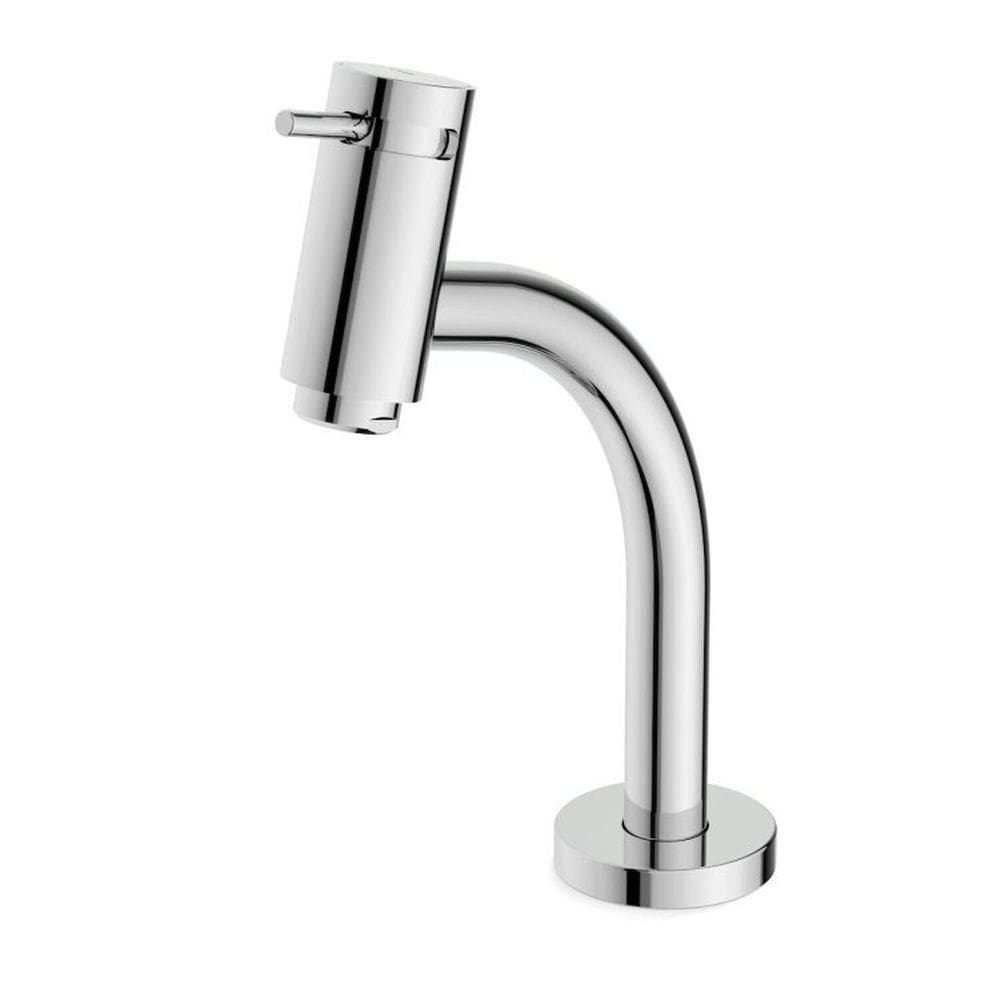 Kit com 3 Torneira para Banheiro de Mesa Bica Baixa Basic Celite Cromado