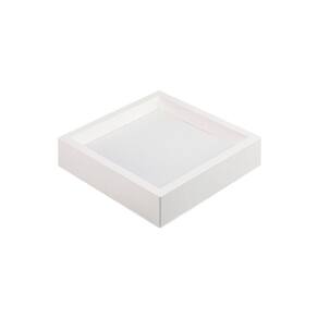 Painel De Led Nordecor Quadrado Kais De Sobrepor Recuado 18w Bivolt Branco 4000k Luz Neutra 4247