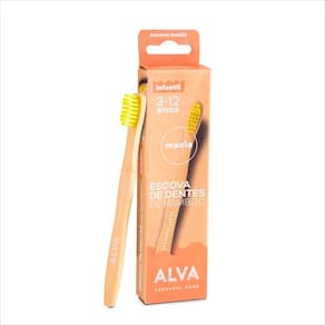 Alva Personal Care - Escova De Dentes Bamboo Infantil Nulo