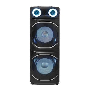 Caixa De Som AmplificadaFlash LightsPhilco 2400WBivoltPCX24000