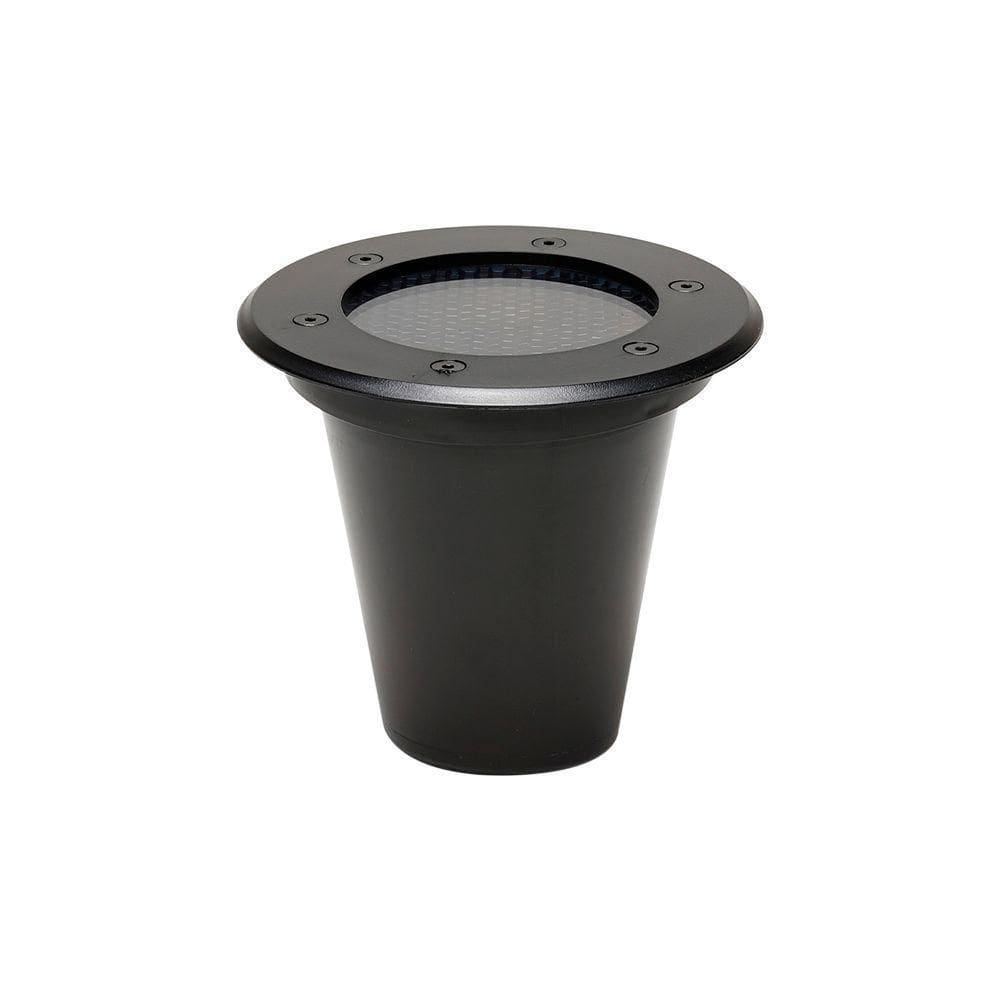 Embutido De Solo Led Save Energy 12w Bivolt Jet Black 2700k Luz Amarela 2700k Luz Amarela Se-335.1341