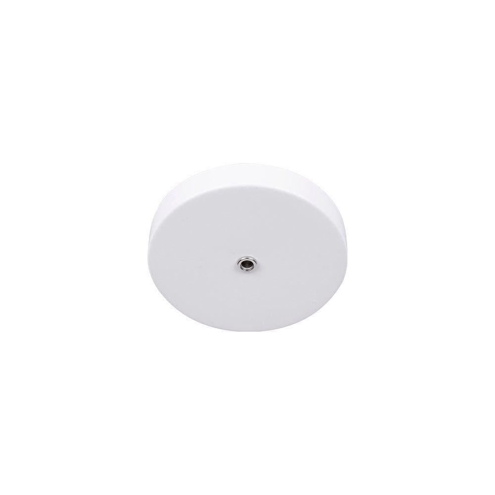 Canopla De Sobrepor Nordecor Para Spot - Pendente 12cm Branca Branco 6206