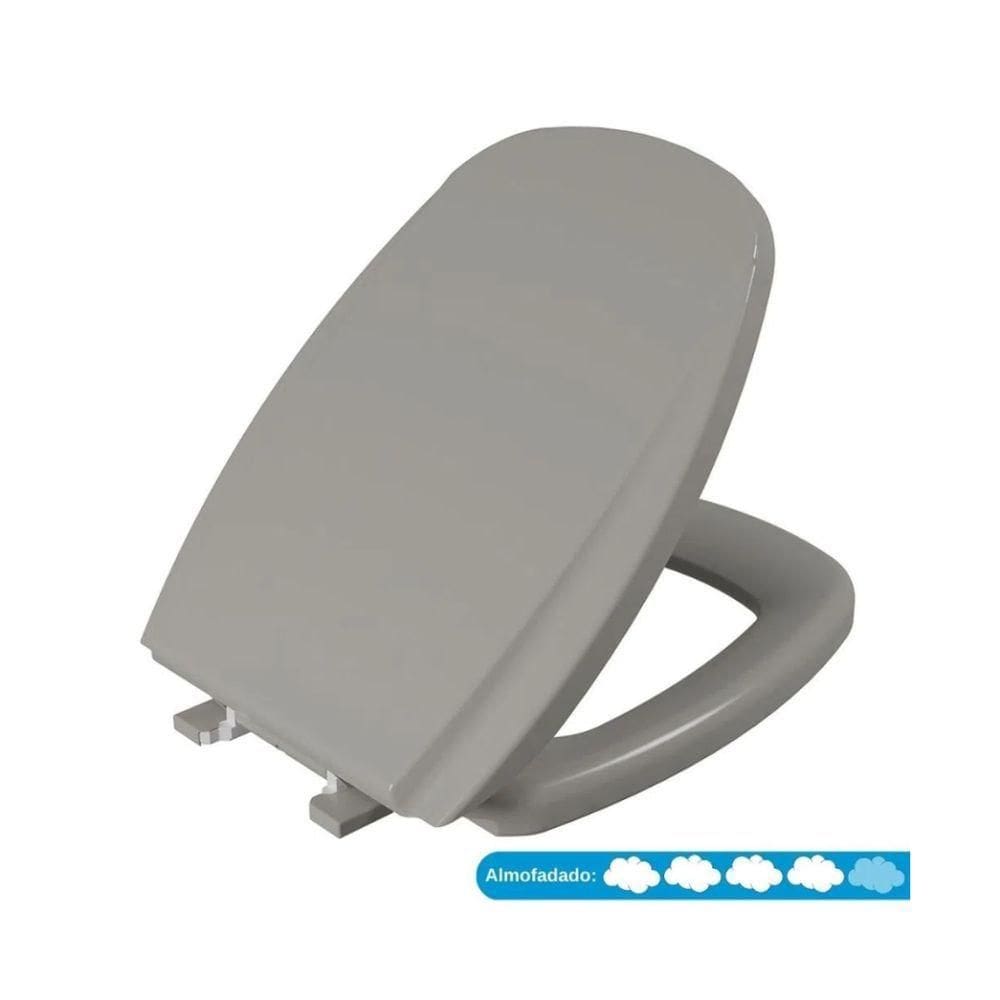 Assento Almofadado Monte Carlo - Astra Cinza