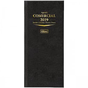Agenda Executiva Diária Comercial Costurada 2019 Tilibra