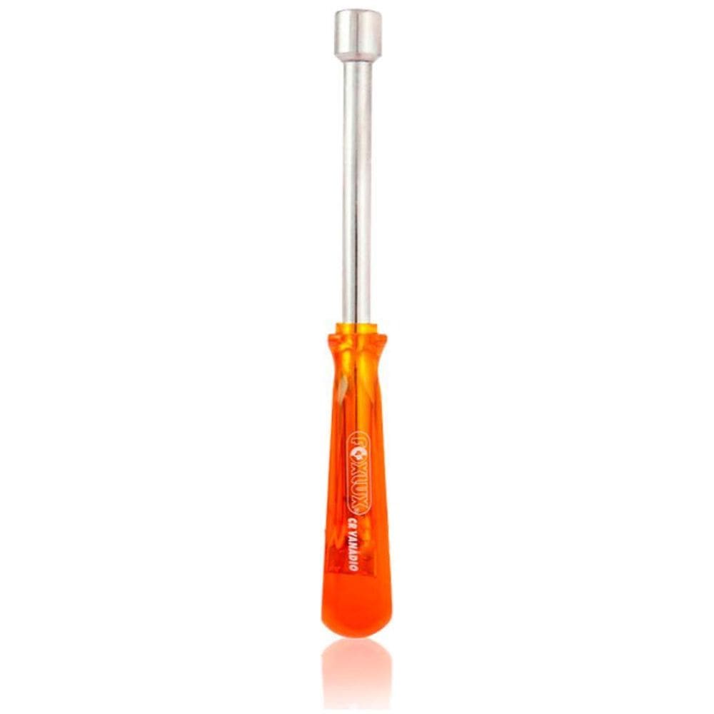 Chave Canhão Vazada Cr-V 5Mm Canhão Cromo Vanádio Foxlux Pro