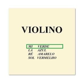 Corda Avulsa M Calixto Violino 4/4 Mi Nylon
