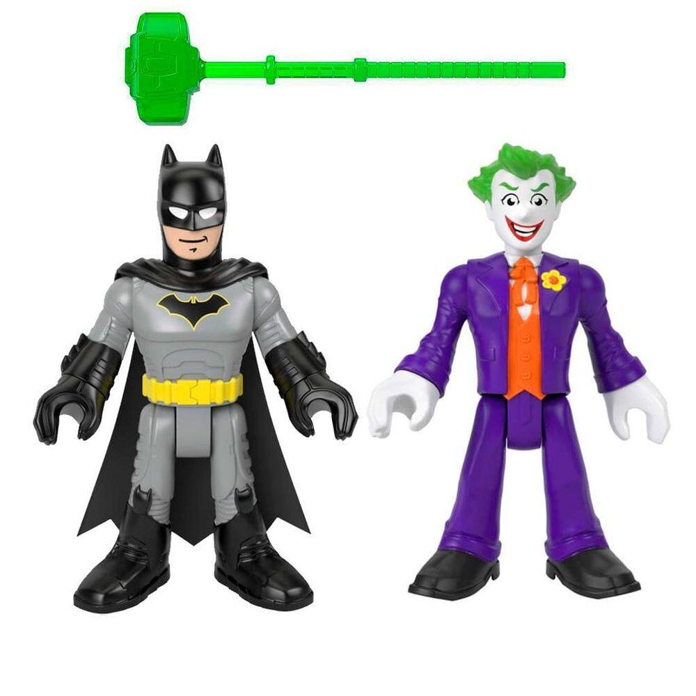 Mini Figuras Dc Imaginext Batman E Coringa - Mattel