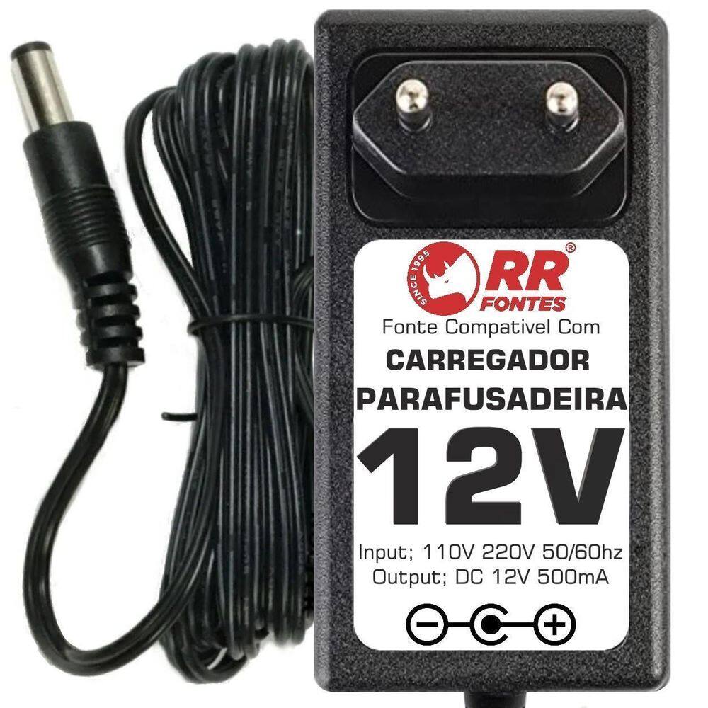 Fonte Carregador 12V Para Parafusadeira Dewalt Dwt Einhell