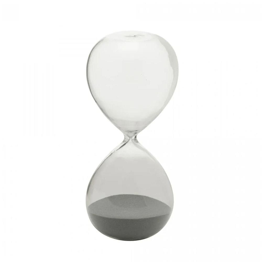 Ampulheta Vidro Média - Charme e Elegância