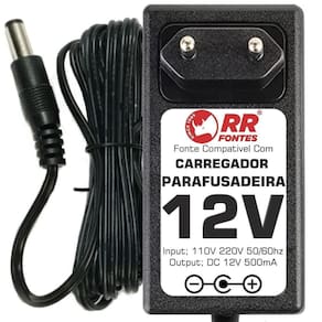 Fonte Carregador 12V Para Parafusadeira Skil Titanium Thaf