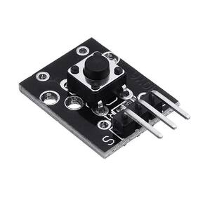 Módulo Chave Táctil KY-004 12V DC 50mA - 6x7x6mm