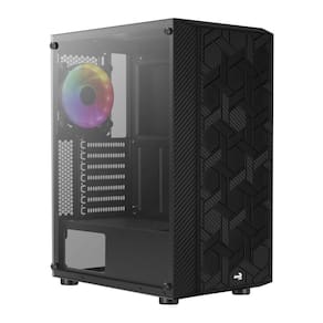 Gabinete Gamer Aerocool Hive, Mid Tower, Com Vidro Temperado