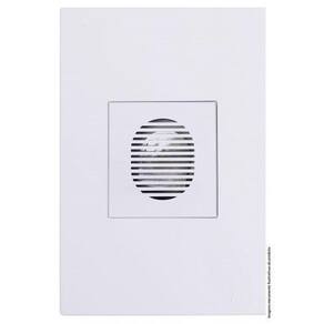 Conjunto Campainha Cigarra Som 4X2 Recta Branco Brg11408-1Br