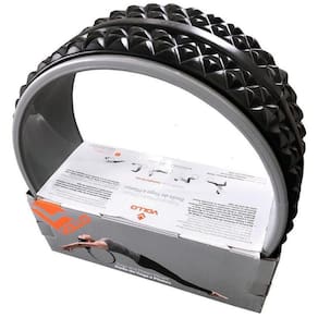 Magic Wheel Yoga Roda Anel Pilates Fit Preto Vollo