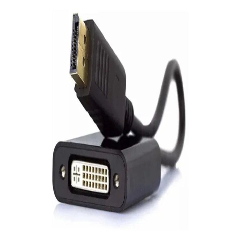 Cabo Adaptador Displayport Macho Para Dvi Fêmea  24+5