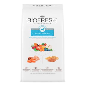 Ração Biofresh Cães Adultos Castrados Raças Médias 10,1kg