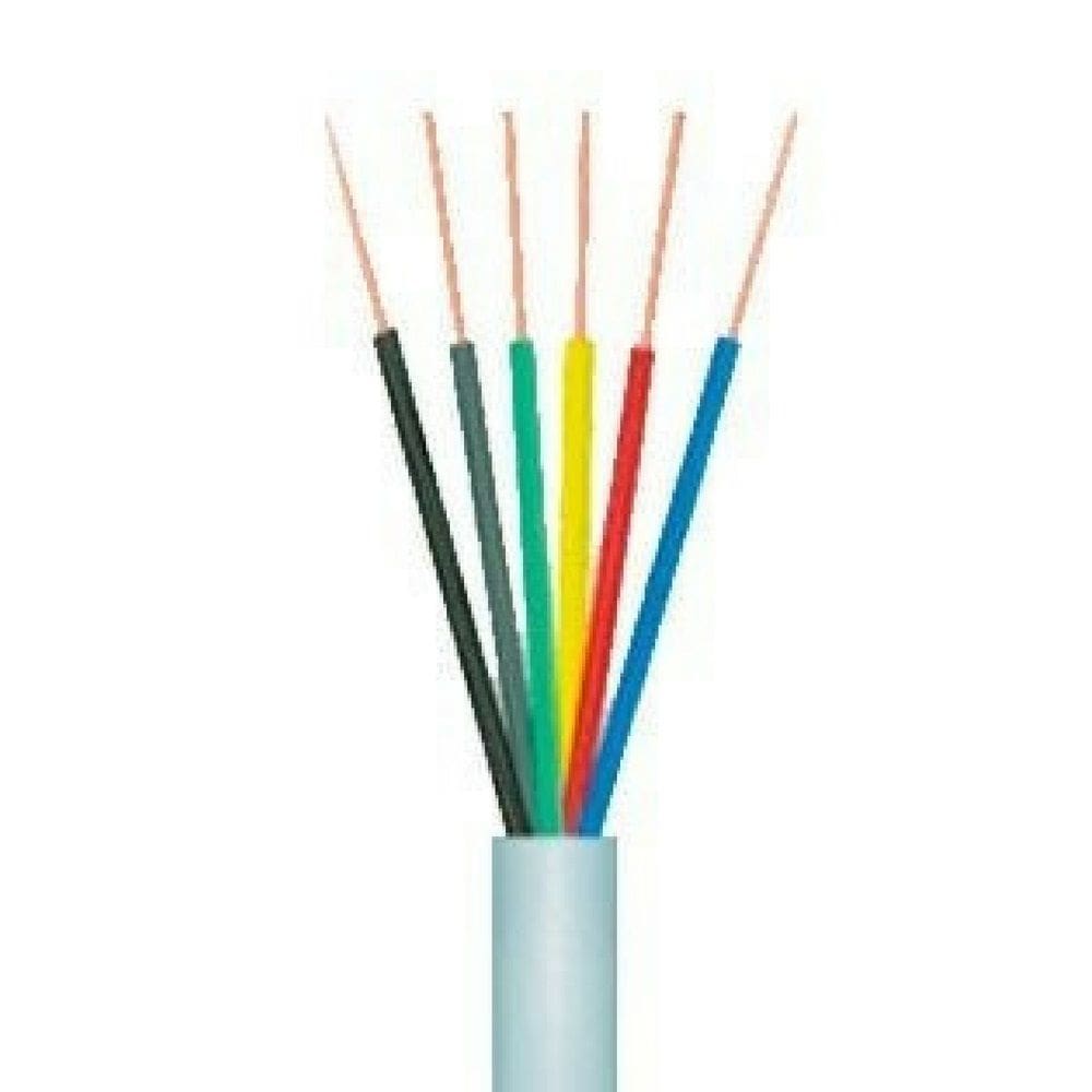 Cabo para Alarme Telecam 06 vias 6x50 rolo 100 metros