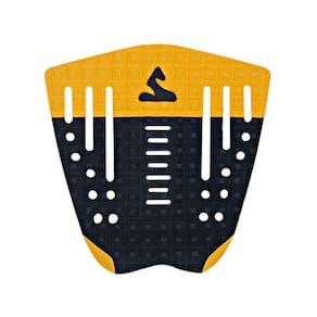 Deck Surf Soulfins Cola 3M Mod. Bestie Preto/Laranja