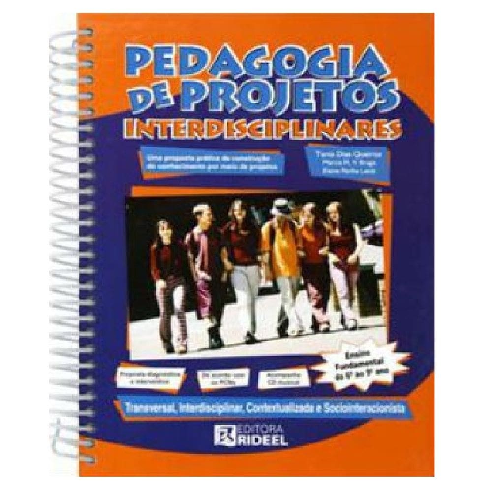 Livro Pedagogia De Projetos Interdisciplinares 6 Ao 9 Ano