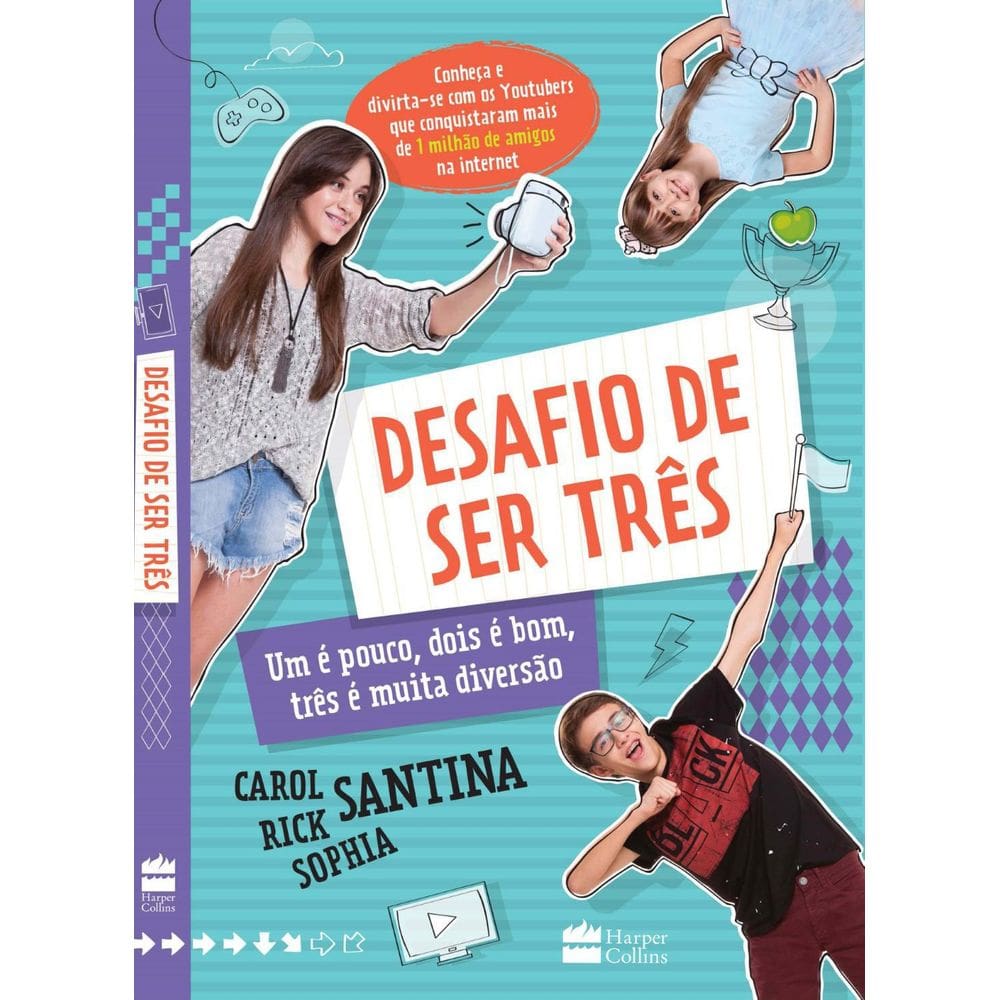 Livro O Desafio De Ser Três