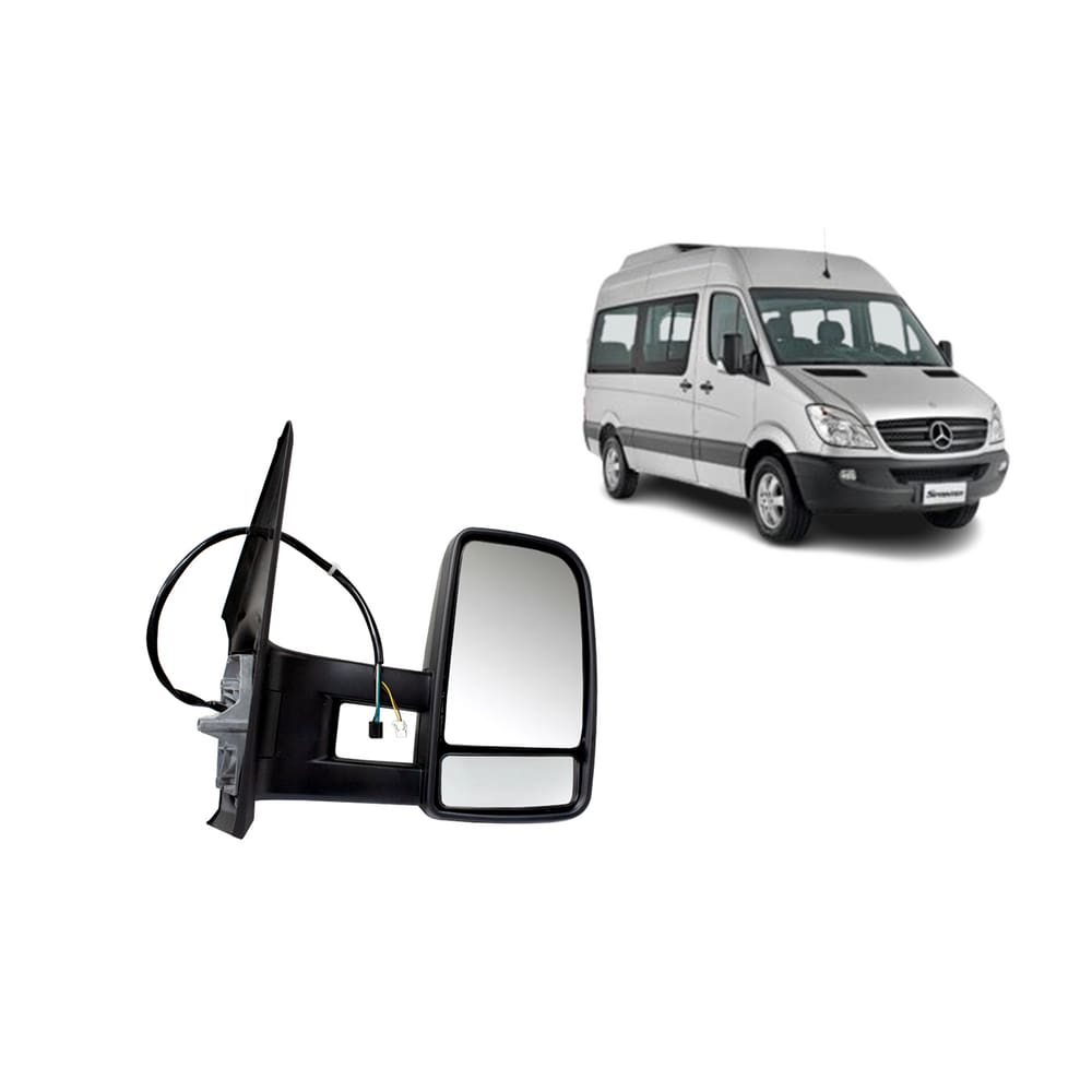 Retrovisor Sprinter 311/415/515 (2020/...) (Ld) (Braco Longo)