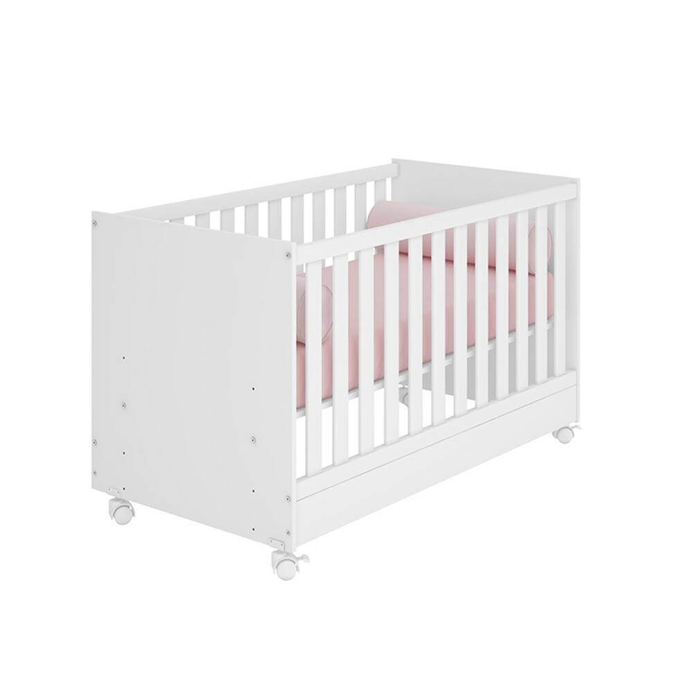 Berço Mini Cama Branco - Vila Medina