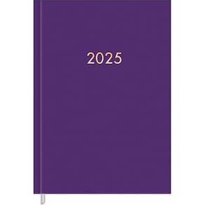 Agenda Executiva Costurada Diária 13,4 x 19,2 cm Napoli Cores 2025 Tilibra 7710