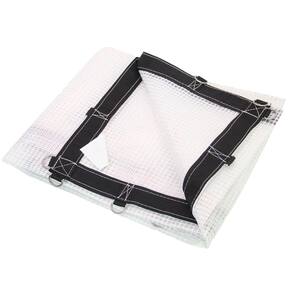 Lona transparente 6 x 3 mts cobertura pergolado impermeável