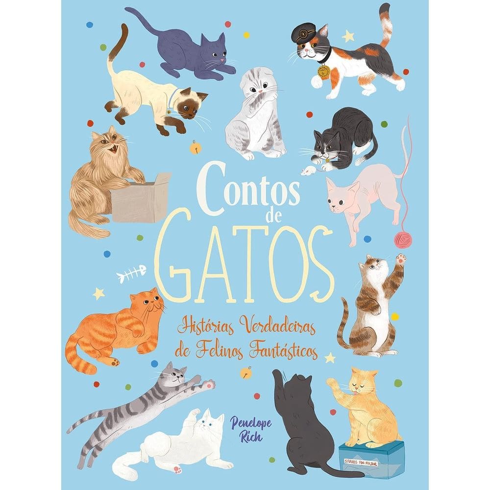 Livro Contos De Gatos Histórias Verdadeiras Felinos