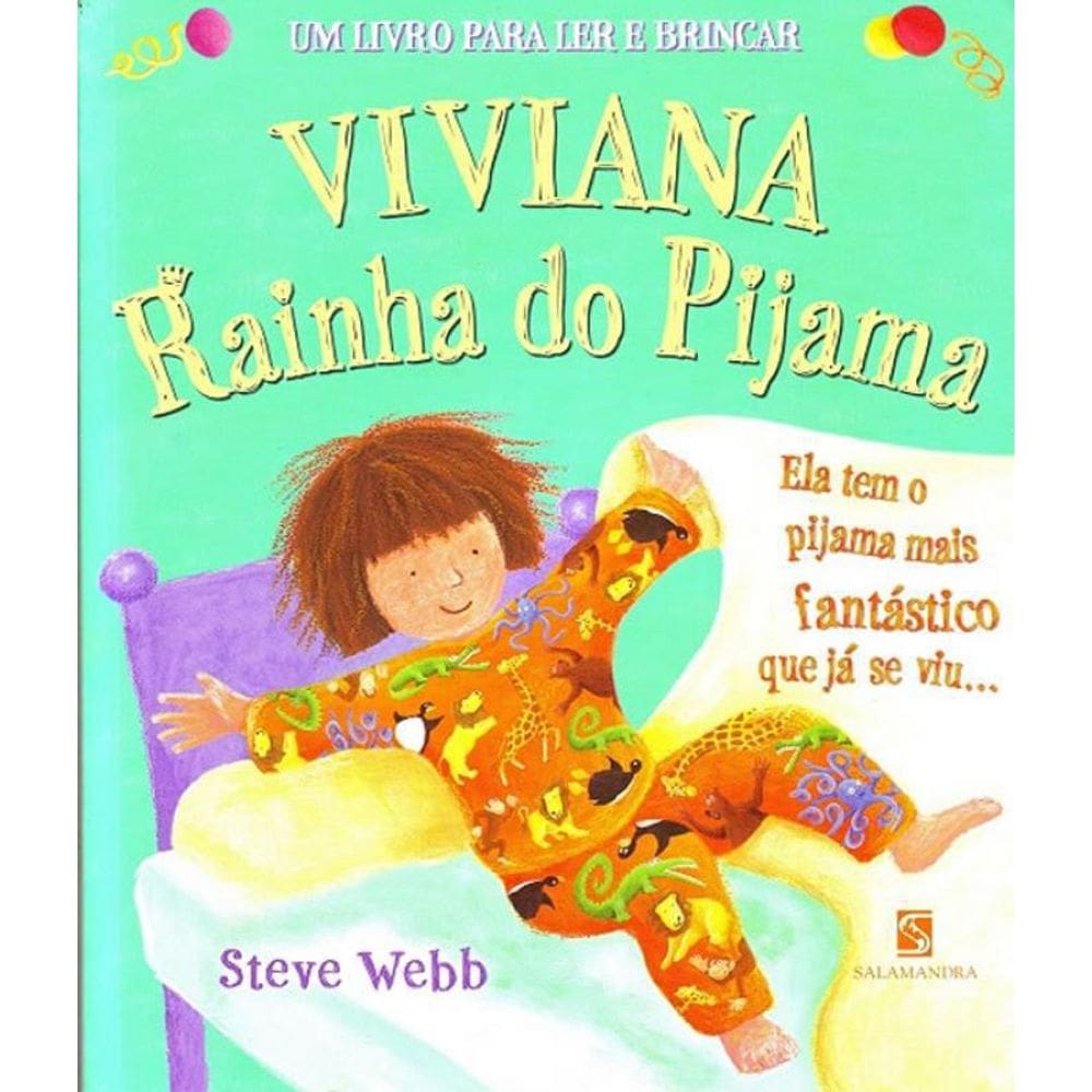 Livro Viviana Rainha Do Pijama Salamandra