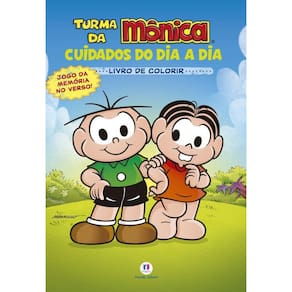 Livro Turma Da Mônica - De Colorir