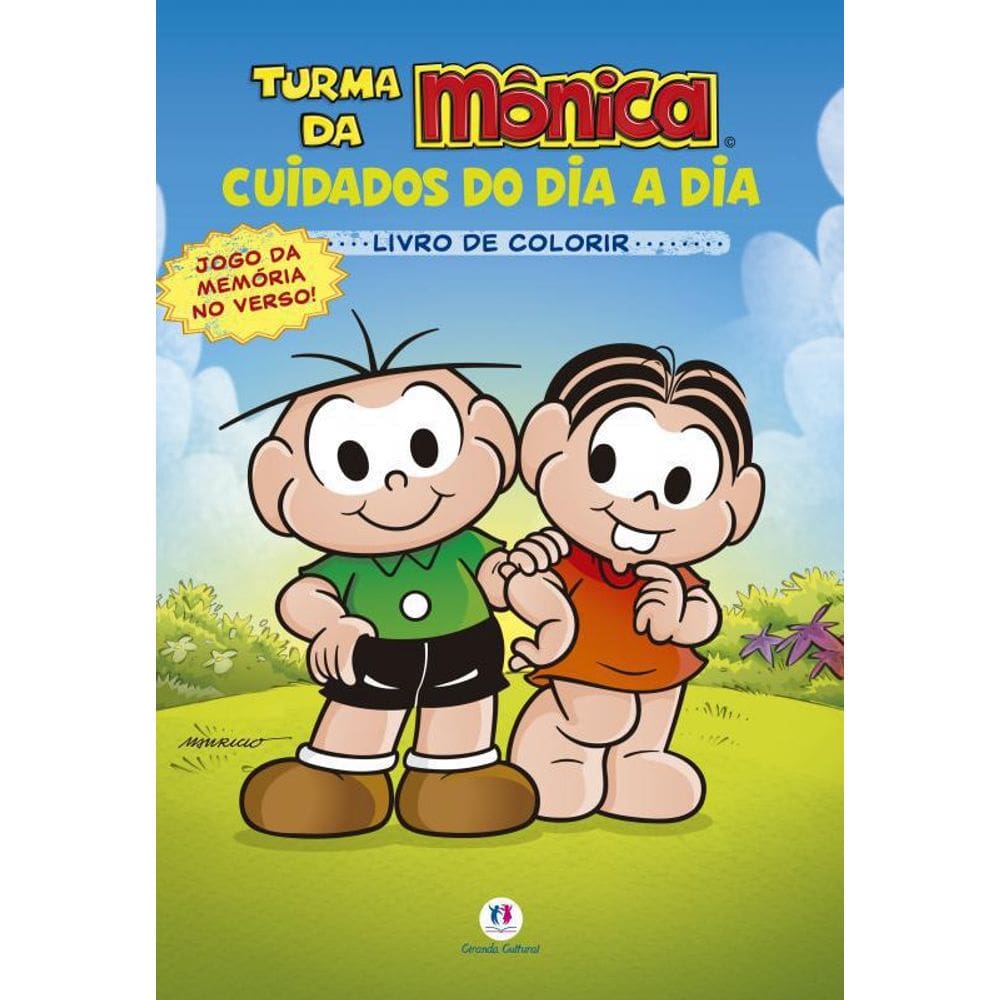 Livro Turma Da Mônica - De Colorir