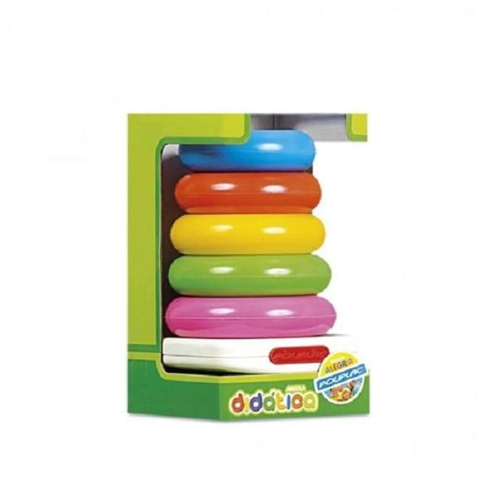 Argolas Didáticas Poliplac Plástico Soprado 12 Meses