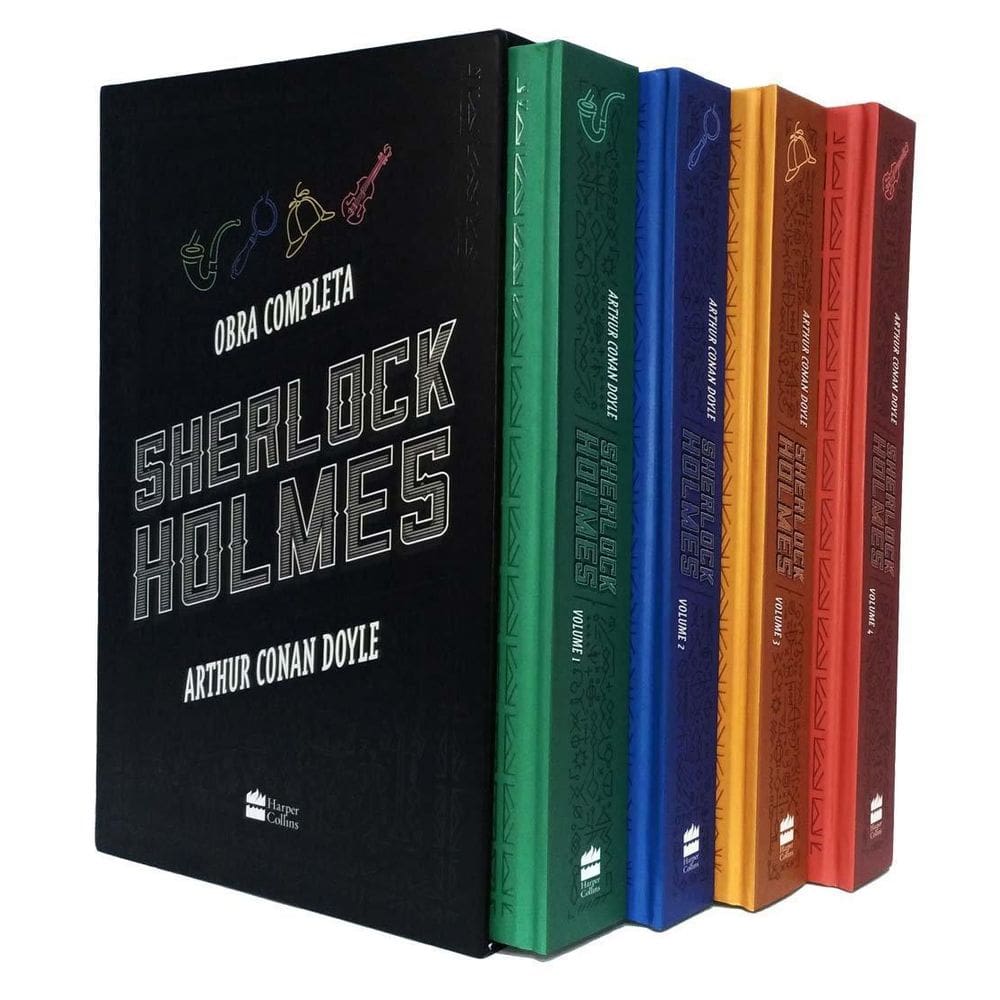 Livro Boxe Sherlock Holmes