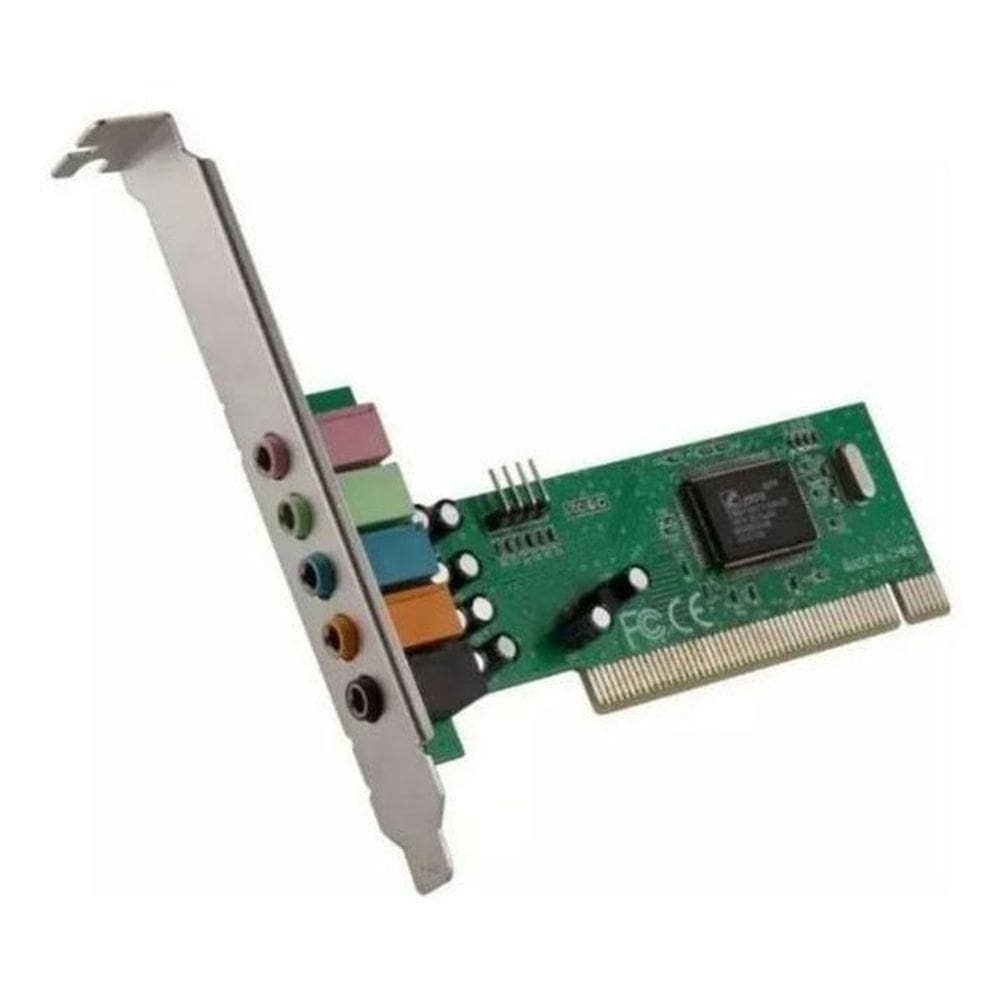 Placa De Som Pci 5.1 6 Canais Dp-61 Dex