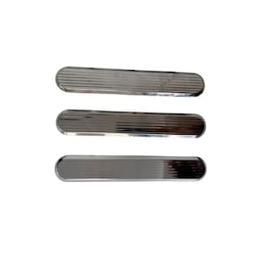 Piso Táil Elemento Solto Direcional Inox Frisado S/ Adesivo