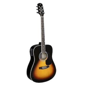 Violao Folk Giannini Gd1 Eq Vsbs Vintage Sunburst Satin