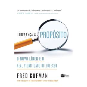 Livro Liderança E Propósito