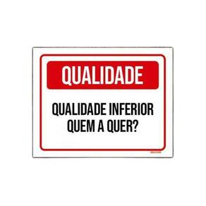 Kit 3 Placas Qualidade Inferior Quem A Quer